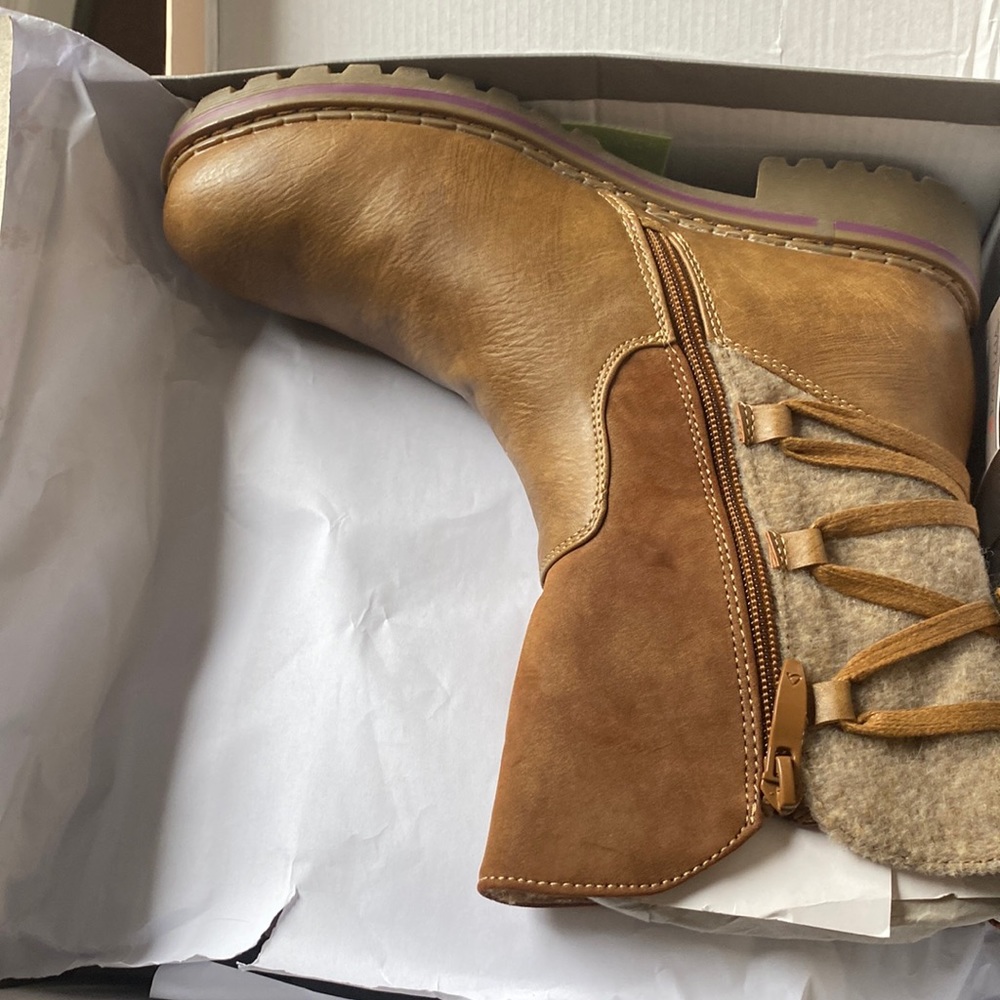 Patrizia dawna camel booties